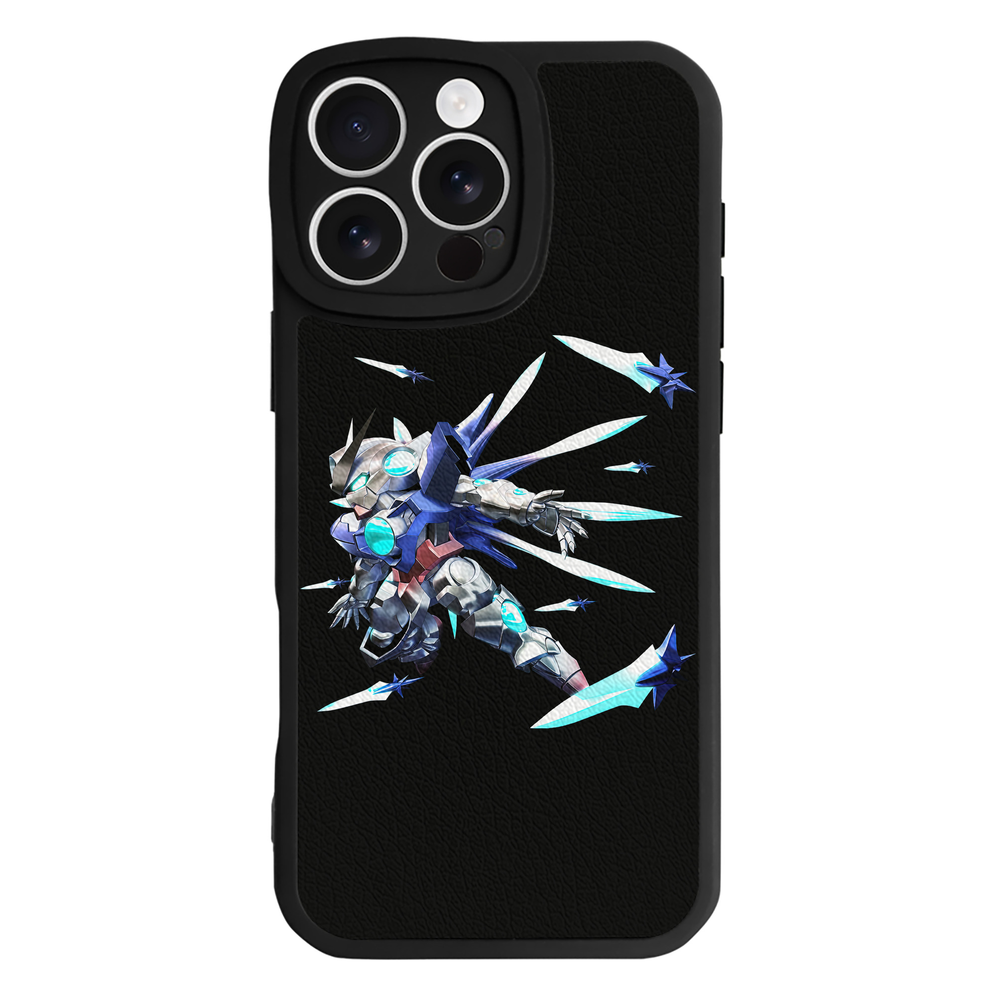 （画像用） 機動戦士ガンダム Mobile Suit Gundam 【iPhone 16シリーズ対応】シリコンスマホケース（レザー調） 材質：シリコン